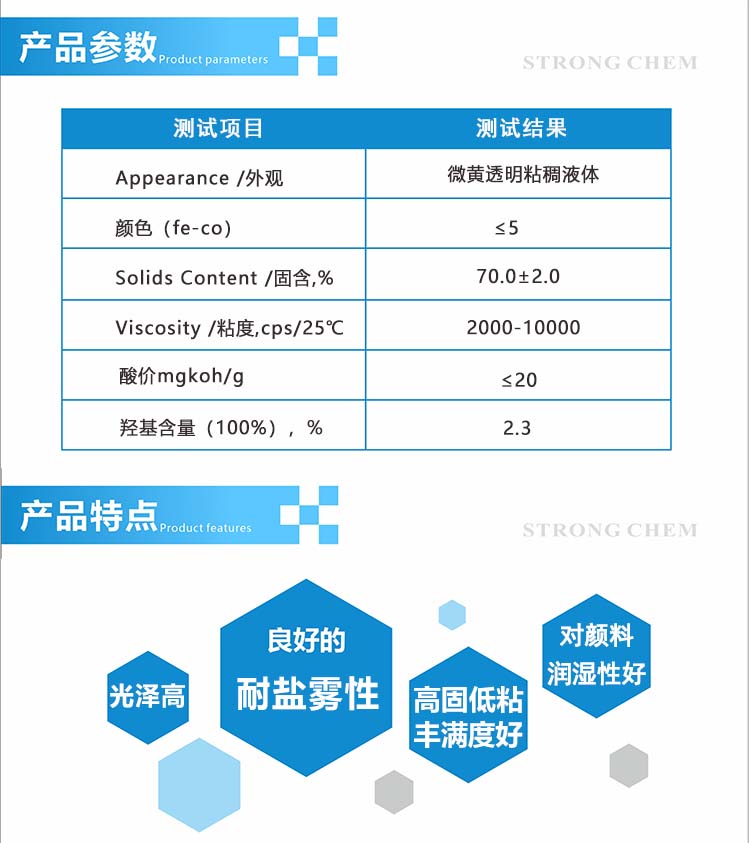  多羟基丙烯酸树脂  